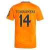 Officiële Voetbalshirt Real Madrid Tchouameni 14 Uit 2024-25 - Heren